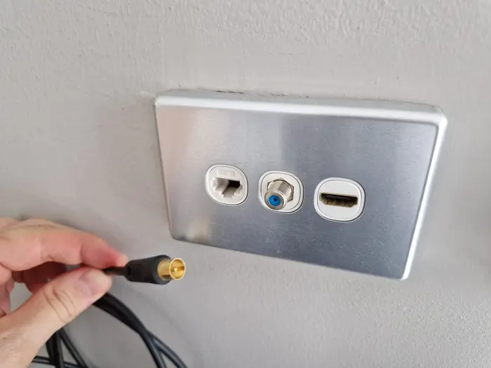 TV point installation